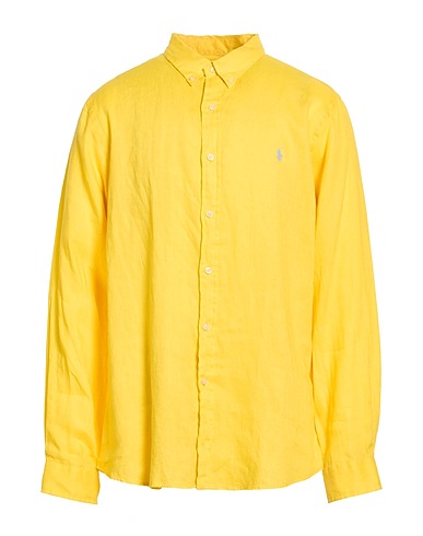 POLO RALPH LAUREN Linen shirt SLIM FIT LINEN SHIRT
 Marigold 100% Linen