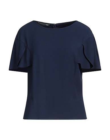 ALBERTA FERRETTI Top Midnight blue 74% Acetate, 26% Viscose