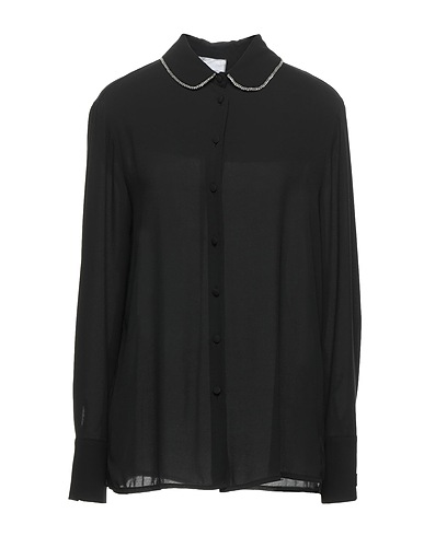 BE BLUMARINE Solid colour shirts & blouses Black 100% Polyester