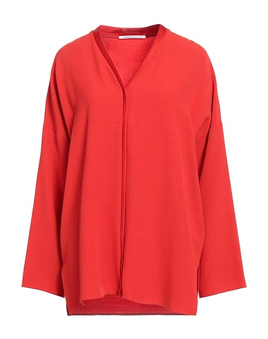 AGNONA トップス レッド ウール 41% / アセテート 33% / レーヨン 26%