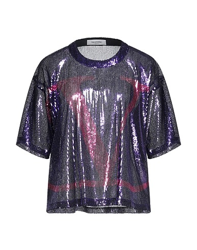 VALENTINO GARAVANI Top Purple 100% Polyester