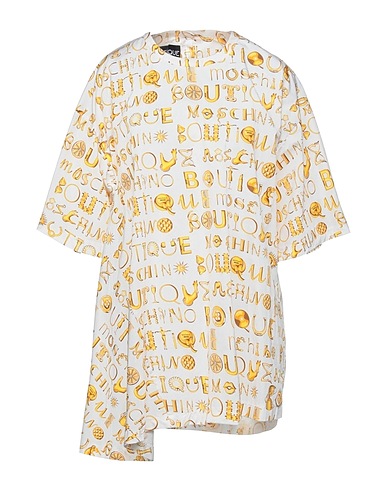 BOUTIQUE MOSCHINO Top White 100% Cotton