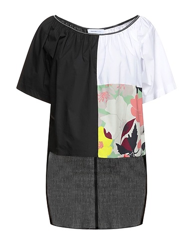 PIANURASTUDIO Top Black 100% Cotton