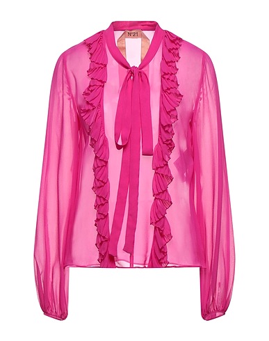 N°21 Silk top Fuchsia 100% Silk