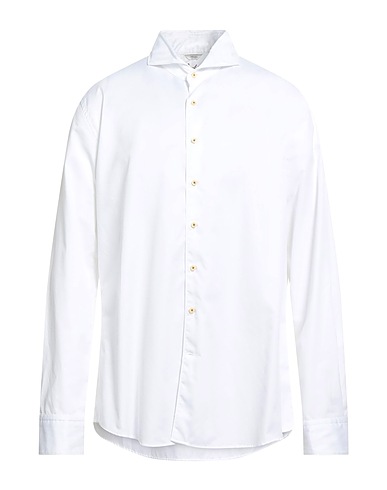 STENSTRÖMS Solid colour shirt White 100% Cotton