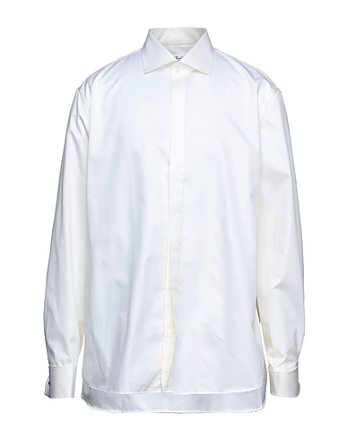 STENSTRÖMS 無地シャツ アイボリー コットン 100%