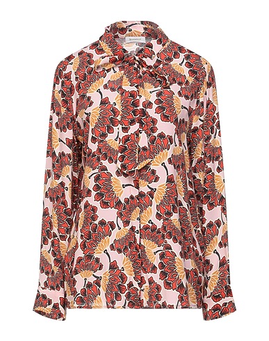 RICH&ROYAL Floral shirts & blouses Rust 100% Viscose