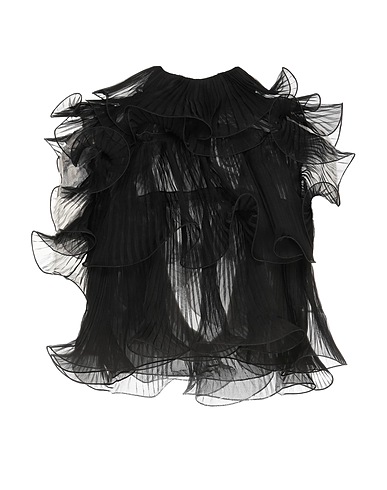ALBERTA FERRETTI シルクトップス ブラック シルク 100%