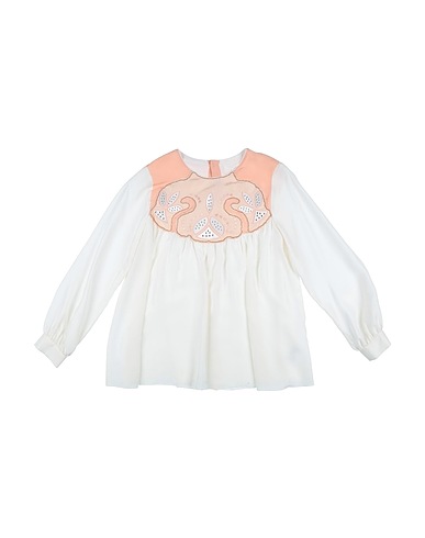 CHLOÉ Top White 100% Silk