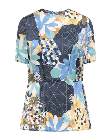 MANILA GRACE Top Sky blue 100% Viscose