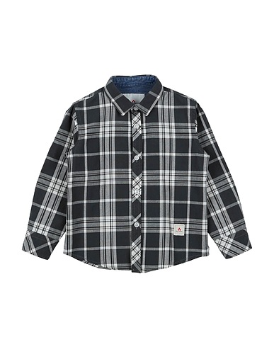 PEUTEREY Patterned shirt Lead 100% Cotton