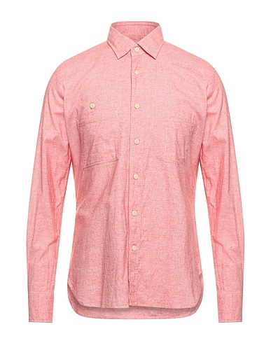 GLANSHIRT Patterned shirt Coral 100% Cotton