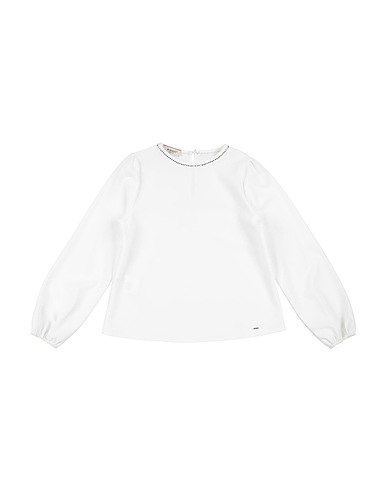 PINKO UP Top Ivory 92% Polyester, 8% Elastane