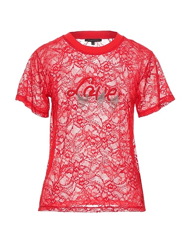 PATRIZIA PEPE SERA Top Rot 71% Polyamid, 21% Elastan, 8% Baumwolle, Glas, Metall