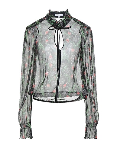 PATRIZIA PEPE Top Black 100% Viscose, Polyester