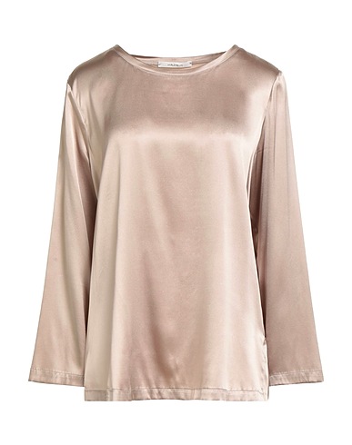MALÌPARMI Top Khaki 96% Silk, 4% Elastane