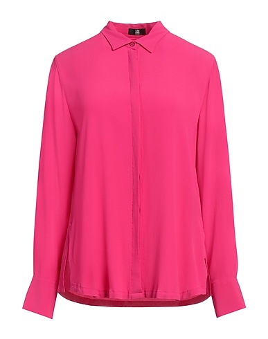 RIANI Solid color shirts & blouses Fuchsia 62% Acetate, 38% Silk
