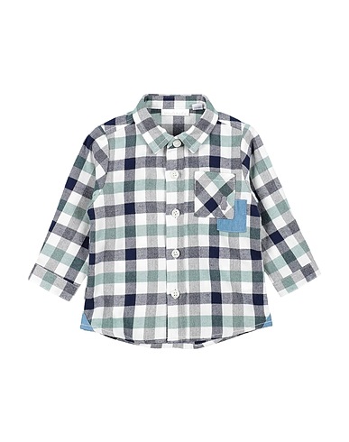 MINIBANDA by SARABANDA Patterned shirt White 100% Cotton