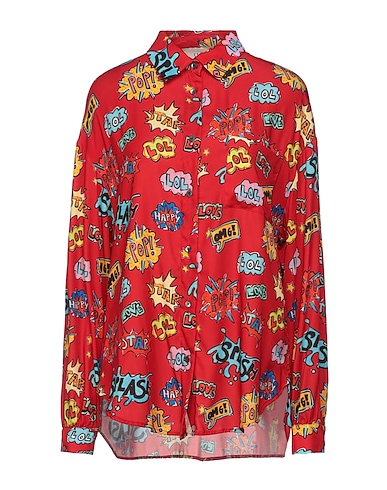 STAR Camicie  e bluse fantasia Rosso Poliestere