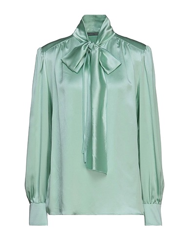 ALBERTA FERRETTI シルクトップス ライトグリーン シルク 100%