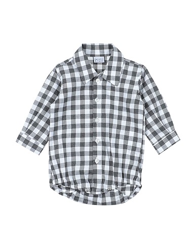 MANUELL & FRANK Patterned shirt Lead 100% Cotton