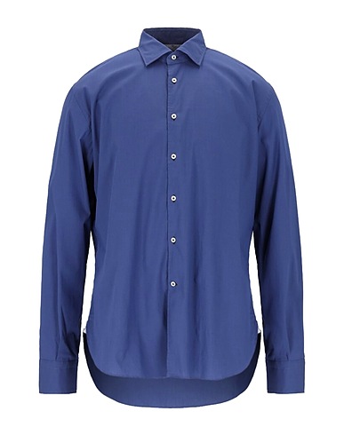 DEL SIENA Camicia tinta unita Avio 75% Cotone, 21% Poliammide, 4% Elastan