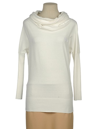 BYBLOS Pullover & Sweatshirts Weiß 53% Acryl, 47% Viskose