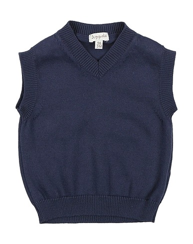 JUPPALÁ Maglia Gilet Blu notte 100% Cotone