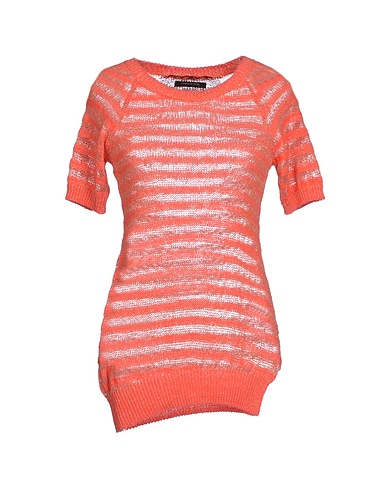 PATRIZIA PEPE SERA Pullover Corallo 41% Cotone, 34% Acrilico, 14% Poliammide, 6% Poliestere, 5% Altre Fibre