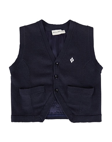 BALLANTYNE Cardigan Midnight blue 100% Cotton