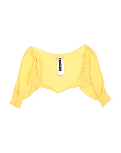 MANILA GRACE Shrug Yellow 100% Cotton