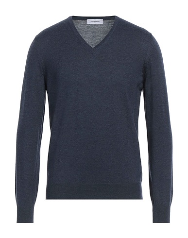 GRAN SASSO Jumper Navy blue 100% Virgin Wool