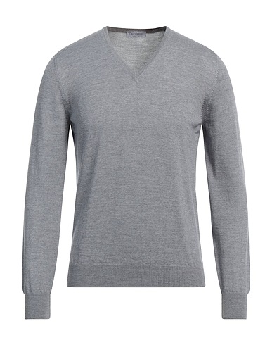 GRAN SASSO Sweater Light grey 100% Virgin Wool