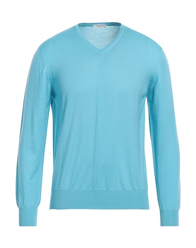 GRAN SASSO Sweater Turquoise 100% Virgin Wool