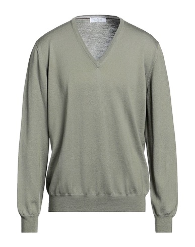 GRAN SASSO Sweater Sage green 100% Virgin Wool