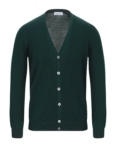 GRAN SASSO Cardigan Dark green 100% Virgin Wool