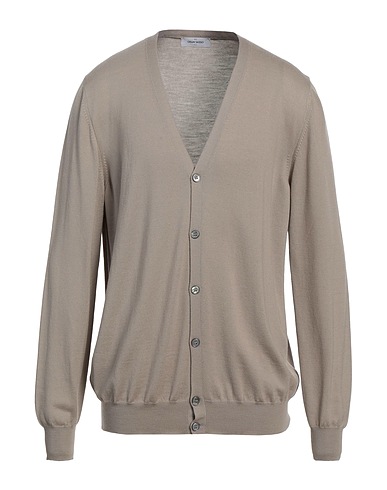 GRAN SASSO Cardigan Khaki 100% Lana Vergine