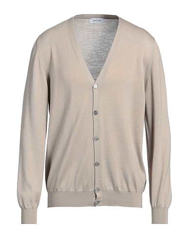 GRAN SASSO Cardigan Nocciola 100% Lana Vergine