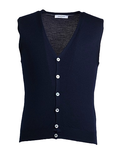 GRAN SASSO Cardigan Midnight blue 100% Virgin Wool