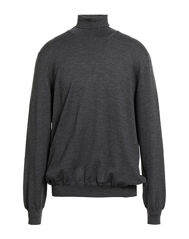 BARBA Napoli Polo neck Lead 100% Virgin Wool