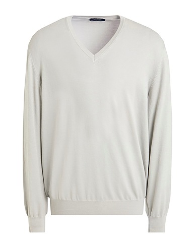 GRAN SASSO Sweater Light grey 100% Cotton