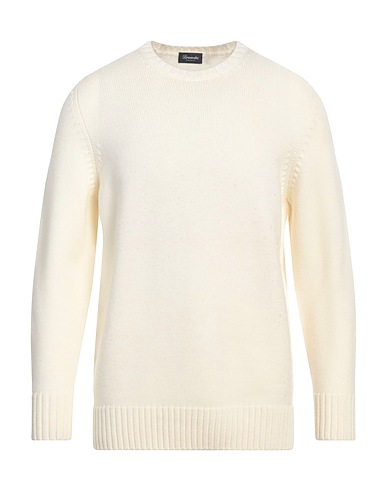DRUMOHR Sweater Ivory 100% Merino Wool