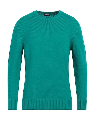 DRUMOHR Sweater Turquoise 100% Merino Wool