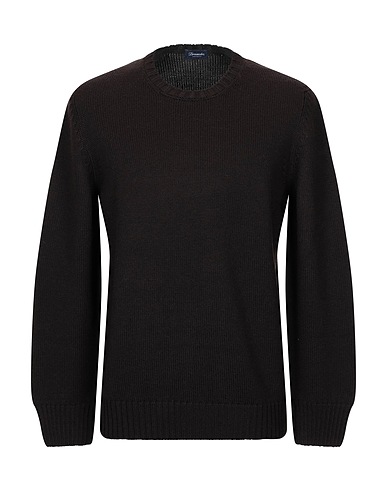 DRUMOHR Pullover Testa di moro 100% Lana Merino