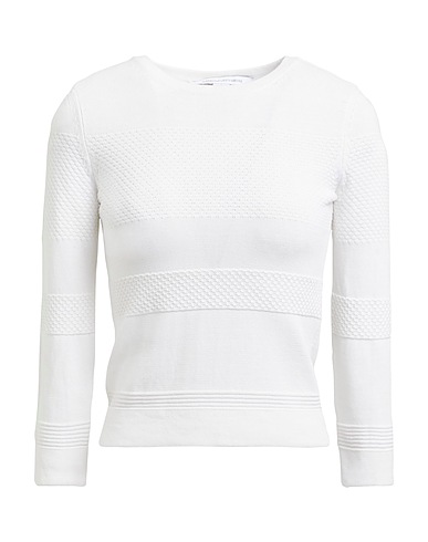 DIANE VON FURSTENBERG Jumper White 67% Cotton, 33% Polyamide