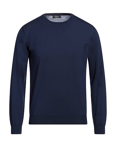 ROSSOPURO Pullover Marineblau 100% Wolle