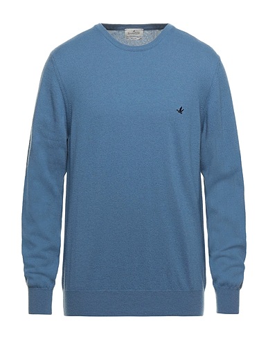 BROOKSFIELD Jumper Pastel blue 100% Wool
