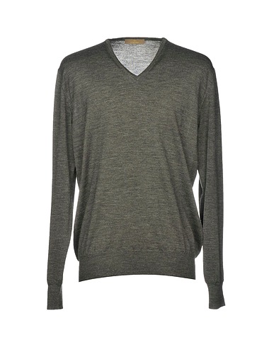 CRUCIANI Jumper Charcoal 100% Wool