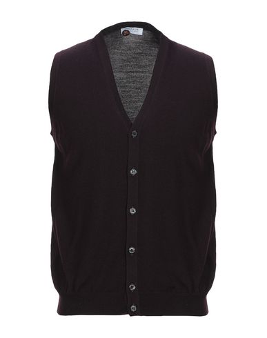 Heritage Cardigan In Deep Purple