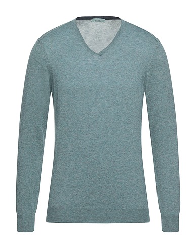 BLOCK23 Pullover Verde salvia 80% Lana, 20% Poliammide